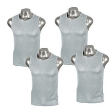 Slazenger 男款圓領無袖上衣 4入