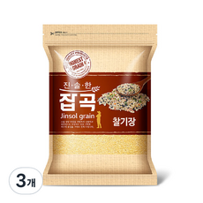 진솔그레인 국산 찰기장, 1kg, 3개