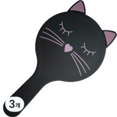 Tomini 喵喵梳子, 黑色, 3個