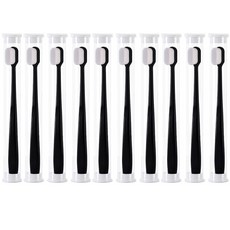 MONACO OLIVE 五福萬歲牙刷 黑色, 1入, 10個