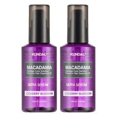 쿤달 울트라 세럼 헤어 에센스 체리블라썸향, 100ml, 2개