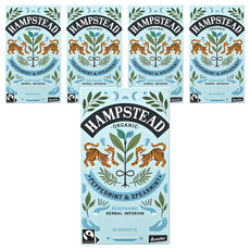 햄스테드 페퍼민트 앤 스피어민트, 1.5g, 20개입, 5개