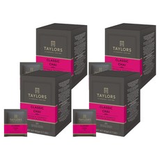 테일러스오브헤로게이트 클래식 차이 티 홍차 티백, 2.5g, 20개입, 4개