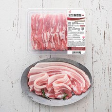 도드람한돈 미박삼겹살 구이용 (냉장), 1kg, 1개