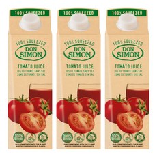 DON SIMON 榨汁番茄汁, 1L, 3瓶