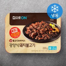 집으로온 광양식 돼지불고기 (냉동), 200g, 1개