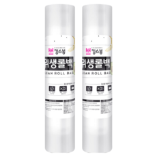 킹스봉 위생롤백, 45 x 60 cm, 300개입, 2개