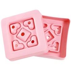 E-Home Baking Bite 迷你心形三明治模具, 單一顏色, 1個