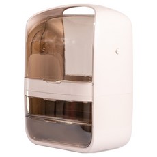 YOGiSSO 大容量化妝品收納箱, 粉色, 1個
