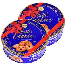 DANESITA 奶油餅乾 紅色絲帶款, 2盒, 454g