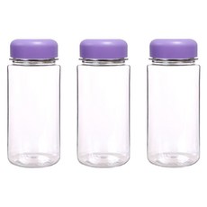 MAKA 透明隨行瓶 Tritan 3入, 紫色, 350ml, 3個