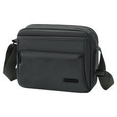 ADDEDIT 男士用 Premium High-Den 斜背包, 深灰色