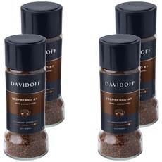 DAVIDOFF 大衛杜夫 即溶義式濃縮咖啡57, 100g, 1罐, 4罐