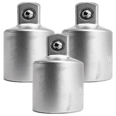 WORKPRO 套筒轉接頭 1/2” to 3/8” WP275007, 3個
