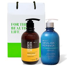 Pogonia Moringa 茉莉花沐浴露 500 毫升 + 保濕潤膚露 500 毫升套組, 1套