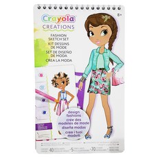 Crayola 繪兒樂 時尚與創意素描組, 40片, 1套, 28 x 15cm