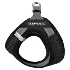 EZYDOG 動能透氣胸背帶, 1個, 黑色