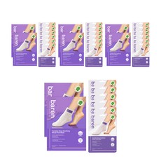 baren CICA積雪草深層舒緩足部保濕足膜, 18ml, 3入, 8個