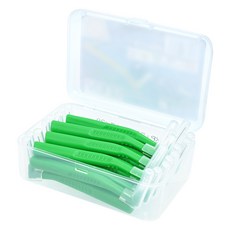 便攜盒牙間刷 綠色 0.8mm, 20入, 1個