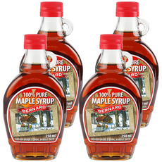 버나드 메이플 시럽, 250ml, 4개