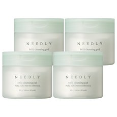 NEEDLY 妮德麗 溫和潔膚棉片 160g, 4個, 60入
