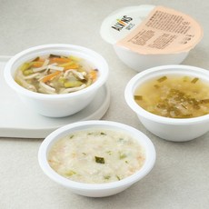 엘빈즈 클래식 12개월 이상 유아식 순두부게살스프 120g + 닭온반 150g + 한우무우국 160g + 감자계란국 160g 세트, 590g, 1세트