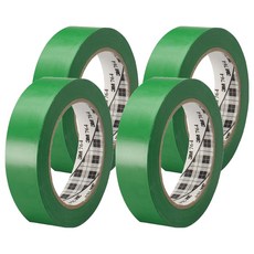 3M 地板標示膠帶 764, 綠色, 4個