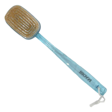 BIOAM 佰歐安 可拆式天然豬鬃沐浴刷 洗澡刷 按摩刷, 寶石藍, 1個, 1入