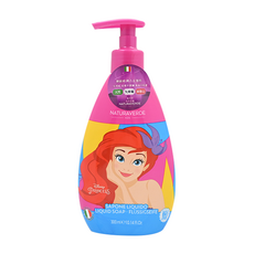 NATURAVERDE 矢車菊潔顏沐浴液態皂 小美人魚 4歲以上, 300ml, 1瓶