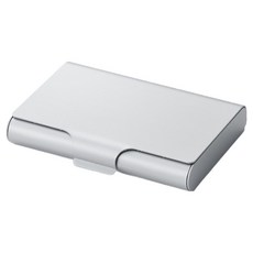 【MUJI 無印良品】鋁製卡片盒.L, 1組