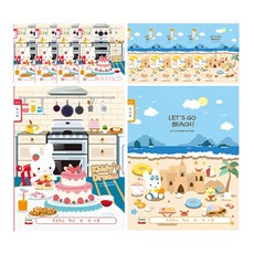 YOUNG ART 小學寬格閱讀記錄本 女孩用 Kiddy, 隨機出貨, 10個