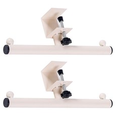 書桌 包包 雨傘 雙向免鑽孔 2way 掛勾, 白色, 2個