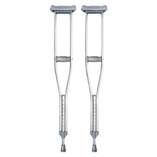 우리집생활 컴포트 높이조절 목발 알루미늄 세트, 1세트