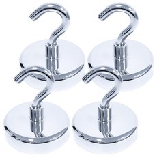 디와이엔텍 초강력 네오디움 고리자석 60mm, 4개