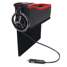 에코라이프 차량용 사이드포켓 운전석용 CA07, 1개, 레드블랙