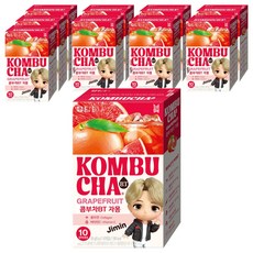 Damtuh 丹特 BT康普茶 葡萄柚口味 隨機出貨, 2盒, 5g, 10條