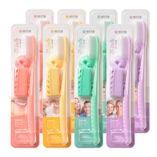 旺塔粉彩牙刷套組, 8件, 1套