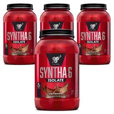 Bsn 畢斯恩 Syntha6 分離蛋白粉巧克力口味 48 份, 912g, 4罐