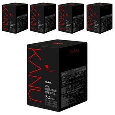 KANU 中焙美式黑咖啡, 1.6g, 30條, 5盒