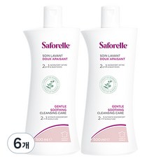 사포렐 젠틀 수딩 클렌징 케어 여성청결제, 6개, 500ml