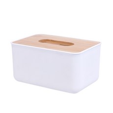 BUBU 北歐風格衛生紙盒, 白色, 1個