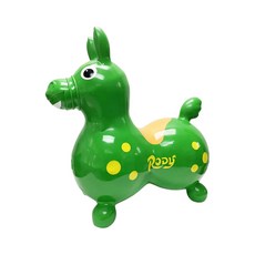 Rody 跳跳馬，適合12歲以下兒童使用，增進肌肉彈性協調能力，提升運動技能，刺激大腦活動，促進學習效率, 綠色, 1個