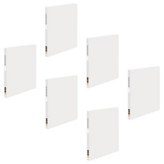 ECO Chungwoon 彩色芯片透明文件夾 A5 40張, 透明, 6個