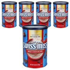 Swiss Miss 牛奶巧克力熱可可粉, 737g, 5罐