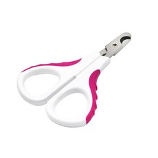 Obokeu寵物指甲剪 小型, 白色 粉色, 1個