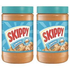 스키피 스무스 땅콩버터, 1.13kg, 2개