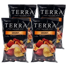 Terra 原味蔬菜薯片, 141g, 4個