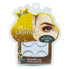 lashtoc 第2季免膠水一觸即貼假睫毛, 浪漫, 1個