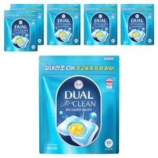 CLA Dual 極淨膠囊洗衣精 潔淨棉香, 100入, 6個