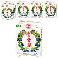 黑雞牌 雞絲麵 素 5包, 275g, 6袋